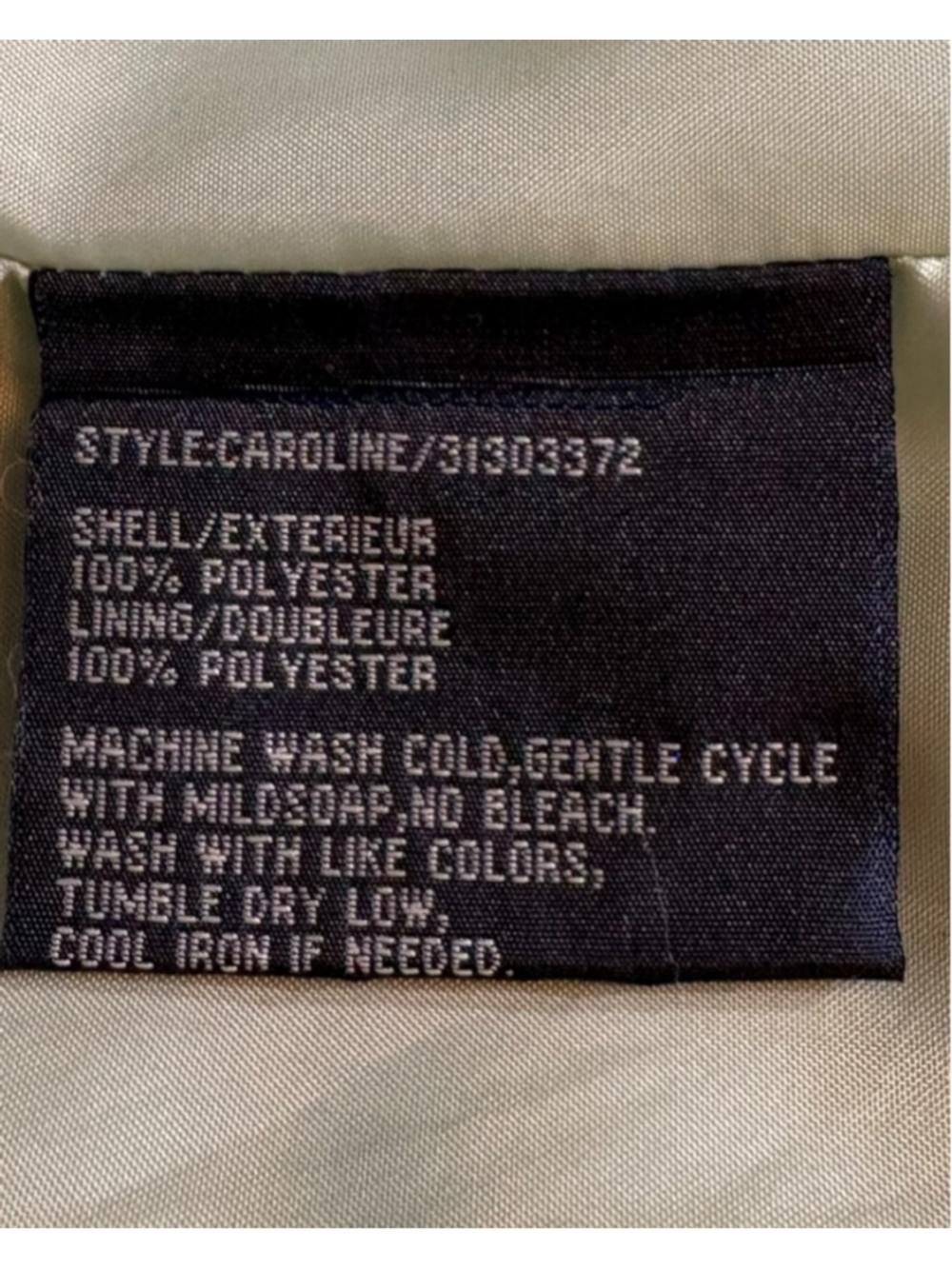 Women's LONDON FOG Trench Coat 8P Sage Green - Picture 15 of 16